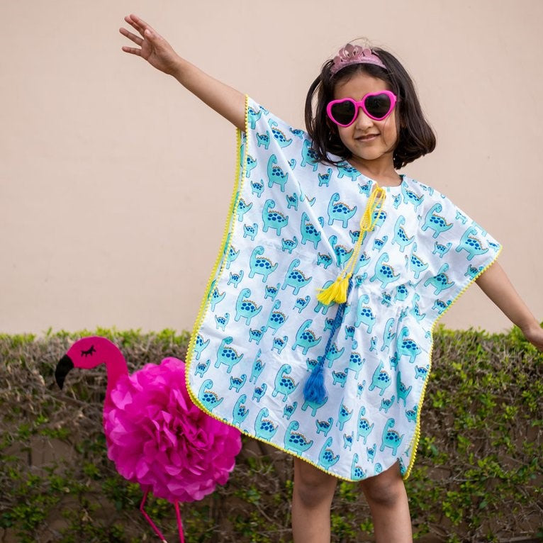 Shop Exclusive Cotton Kaftans for Girls Online Pinklay